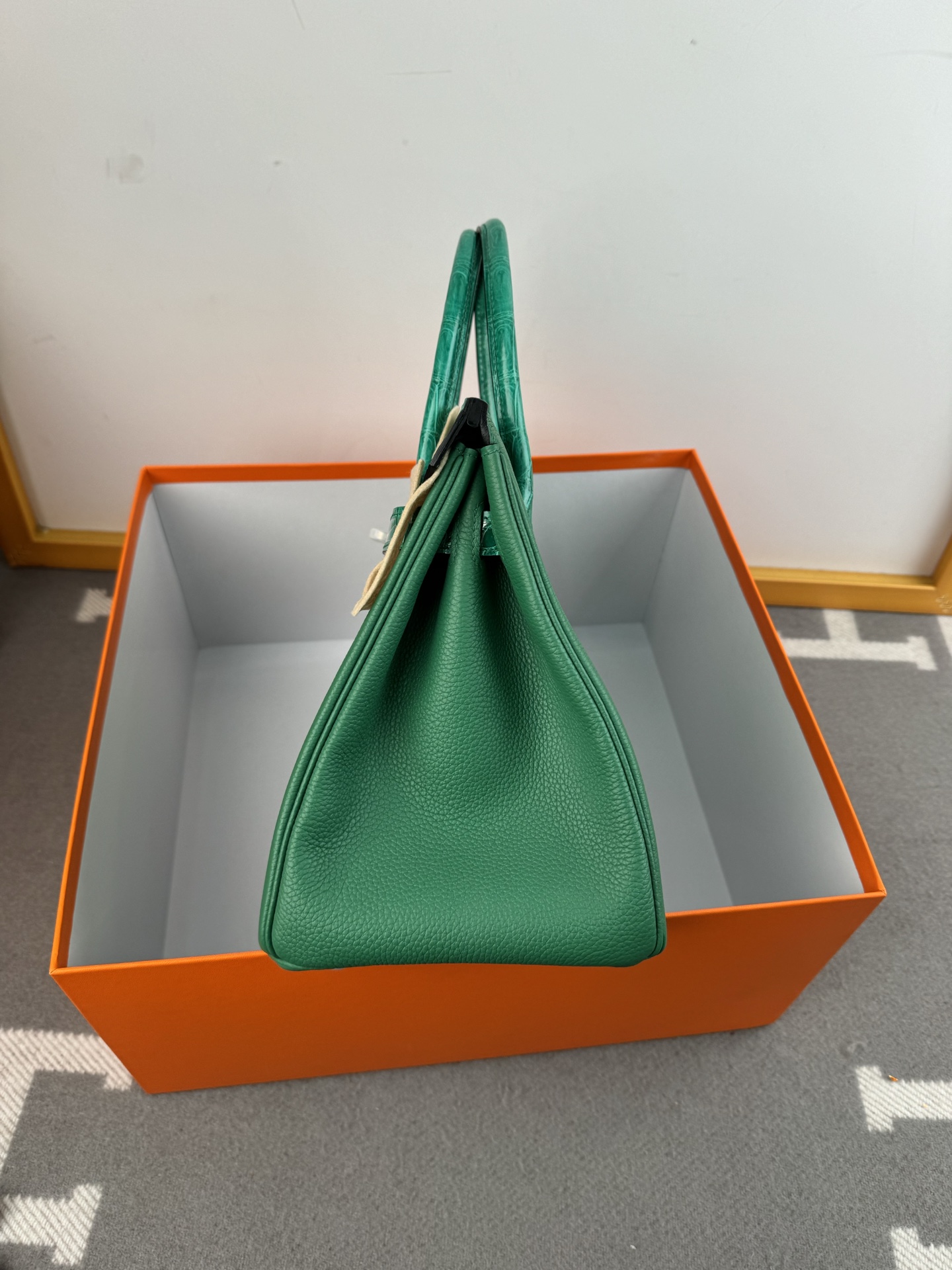 Birkin/Birkin-30cm-touch-Togo-and-Shiny-Crocodile-Jade-Green-SHW/img_004