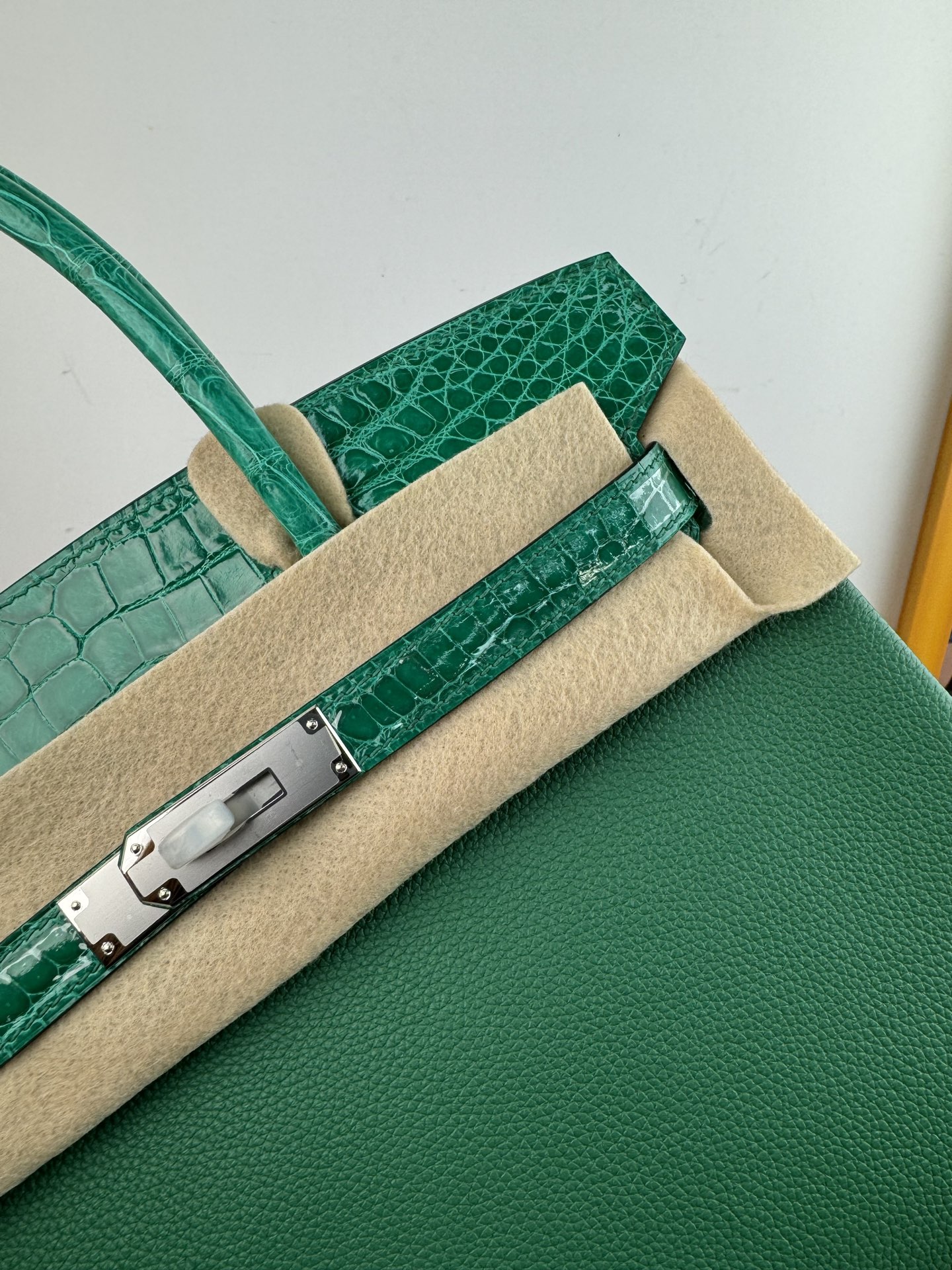 Birkin/Birkin-30cm-touch-Togo-and-Shiny-Crocodile-Jade-Green-SHW/img_005