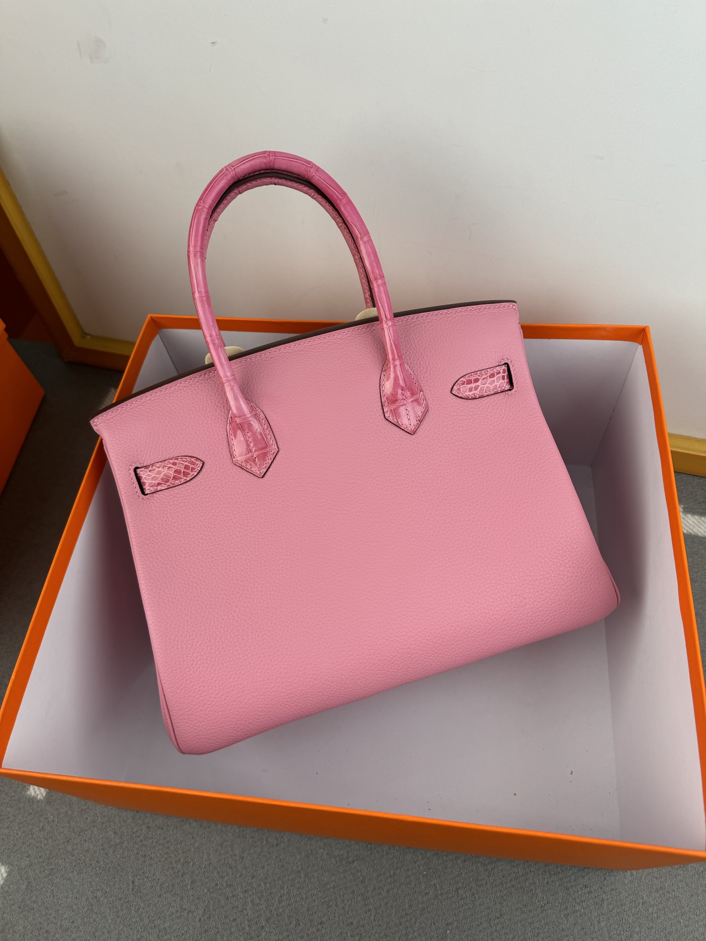 Birkin/Birkin-30cm-touch-Togo-and-Shiny-Crocodile-Sakula-Pink/img_003