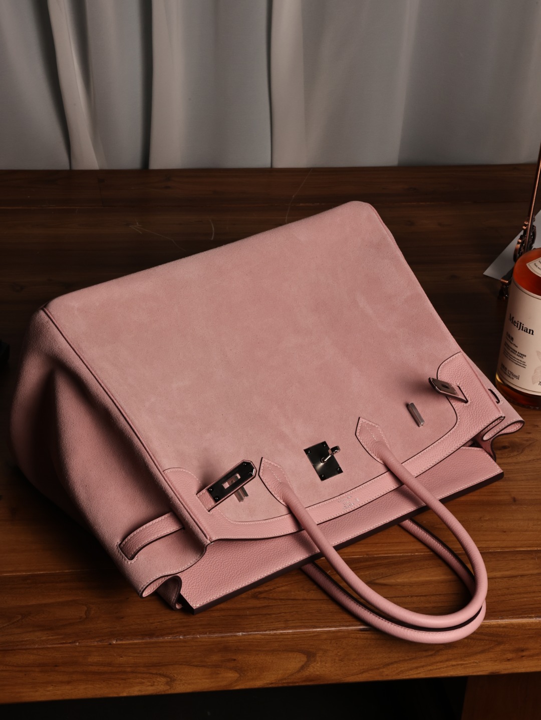 Birkin/Birkin-40cm-Togo-Cherry-blossom-pink-Suede-SHW/img_006