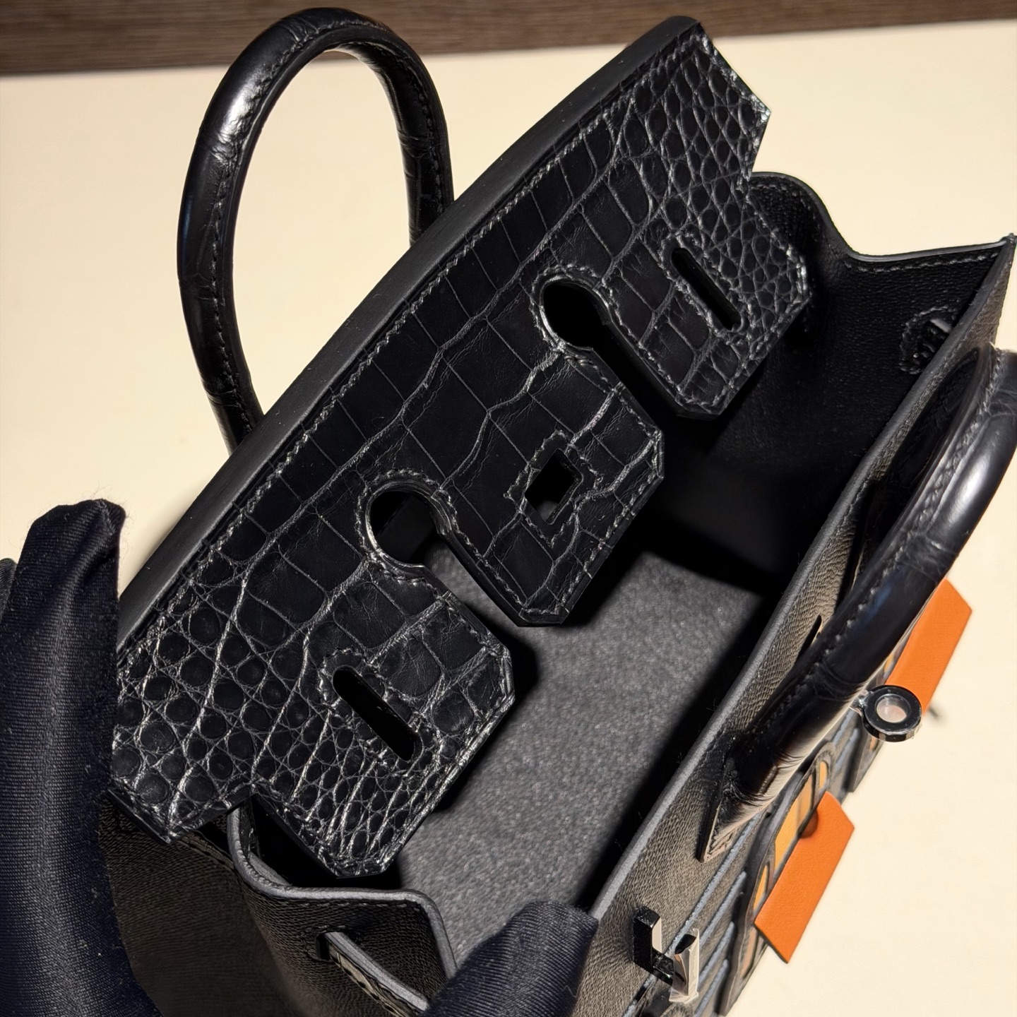 Birkin/Birkin-Faubourg-20cm-Crocodile-Black/img_009