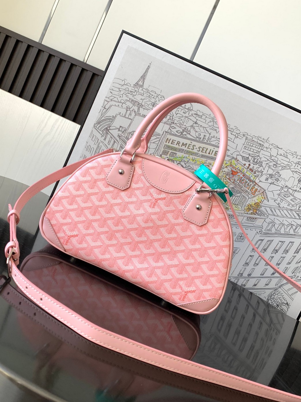 Goyard/Bowling-bag-27x27cm-Pink/img_003