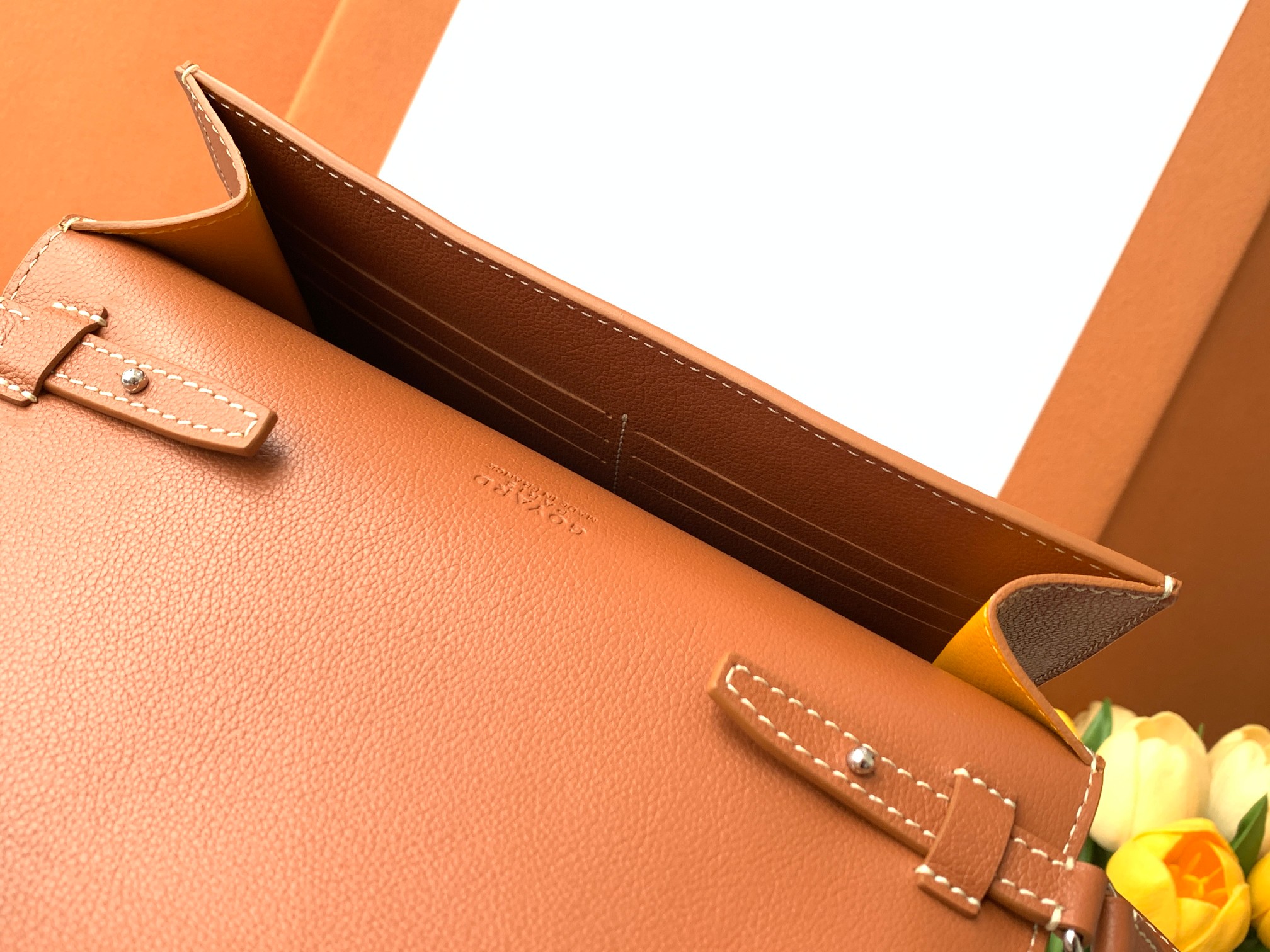 Goyard/Chypre-Pouch-Wallet-21x16cm-Black&Brown/img_005