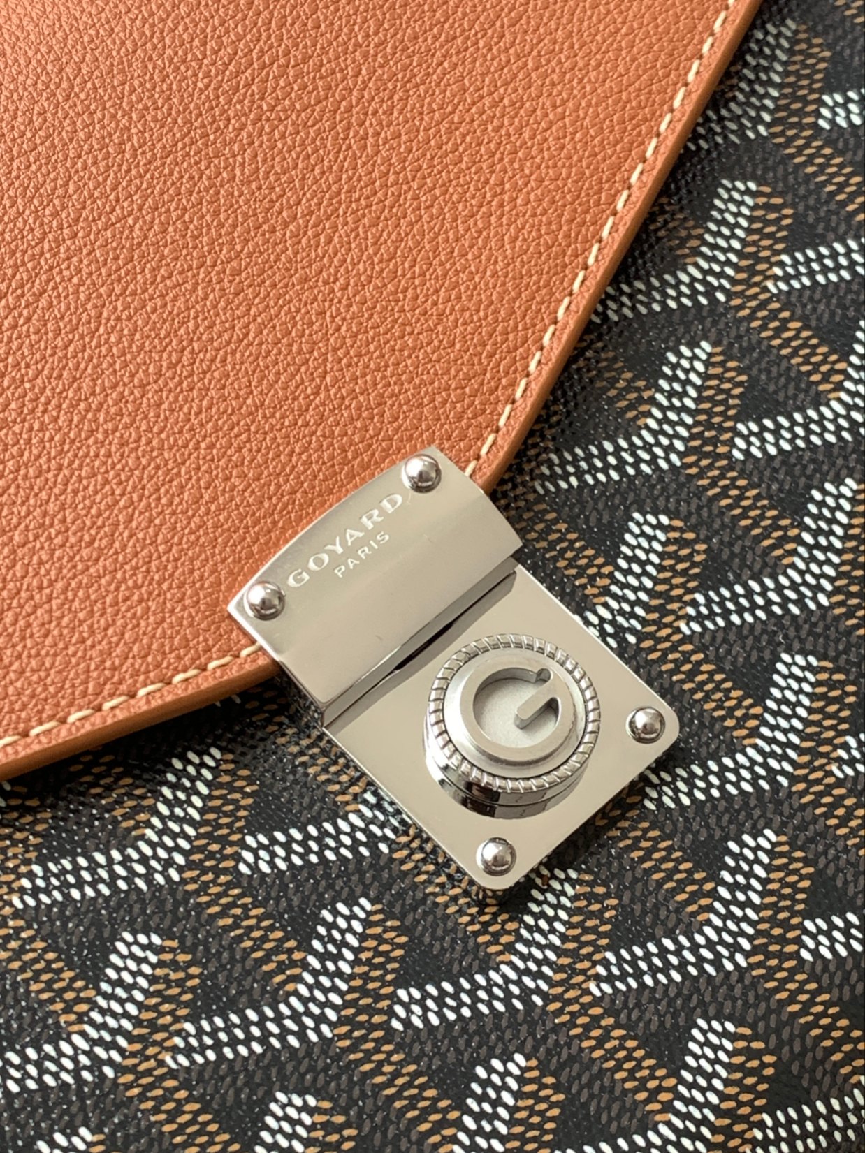 Goyard/Chypre-Pouch-Wallet-21x16cm-Black&Brown/img_007