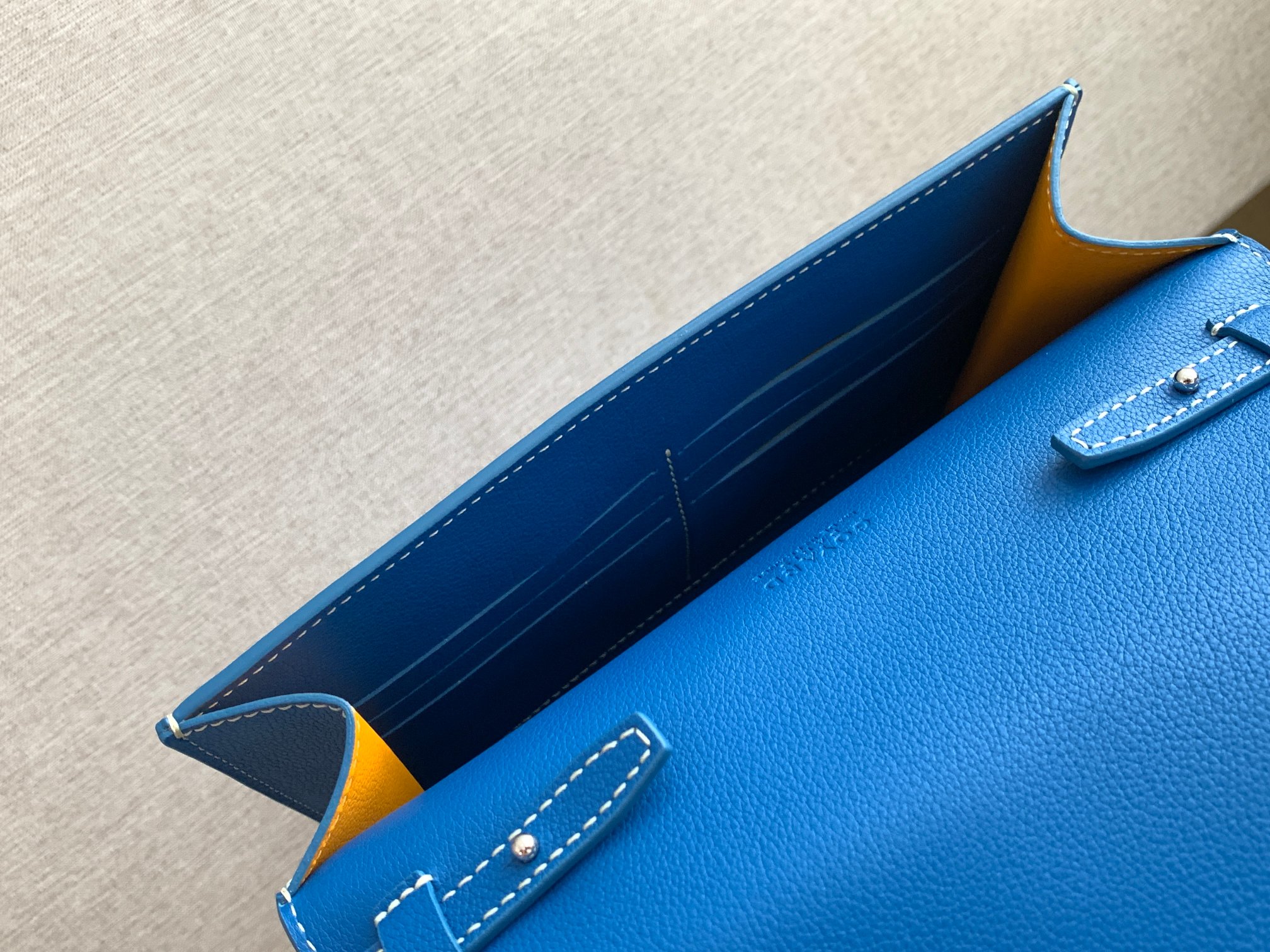 Goyard/Chypre-Pouch-Wallet-21x16cm-Blue/img_007