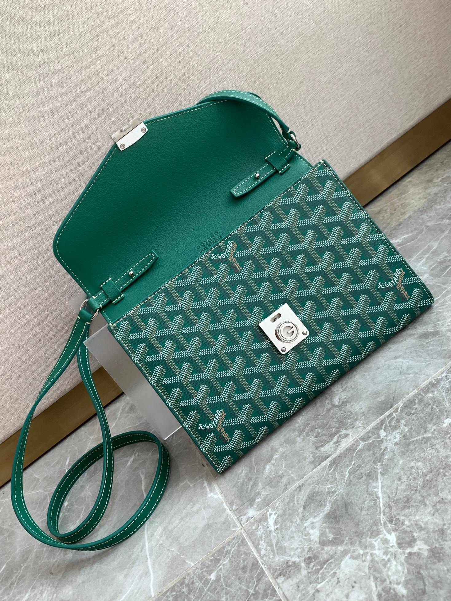 Goyard/Chypre-Pouch-Wallet-21x16cm-Green/img_004