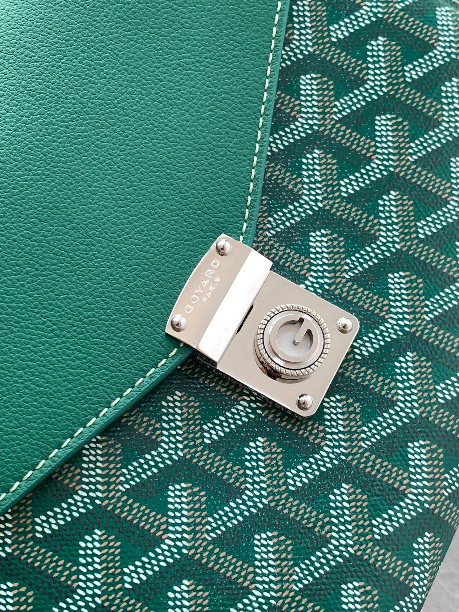 Goyard/Chypre-Pouch-Wallet-21x16cm-Green/img_007