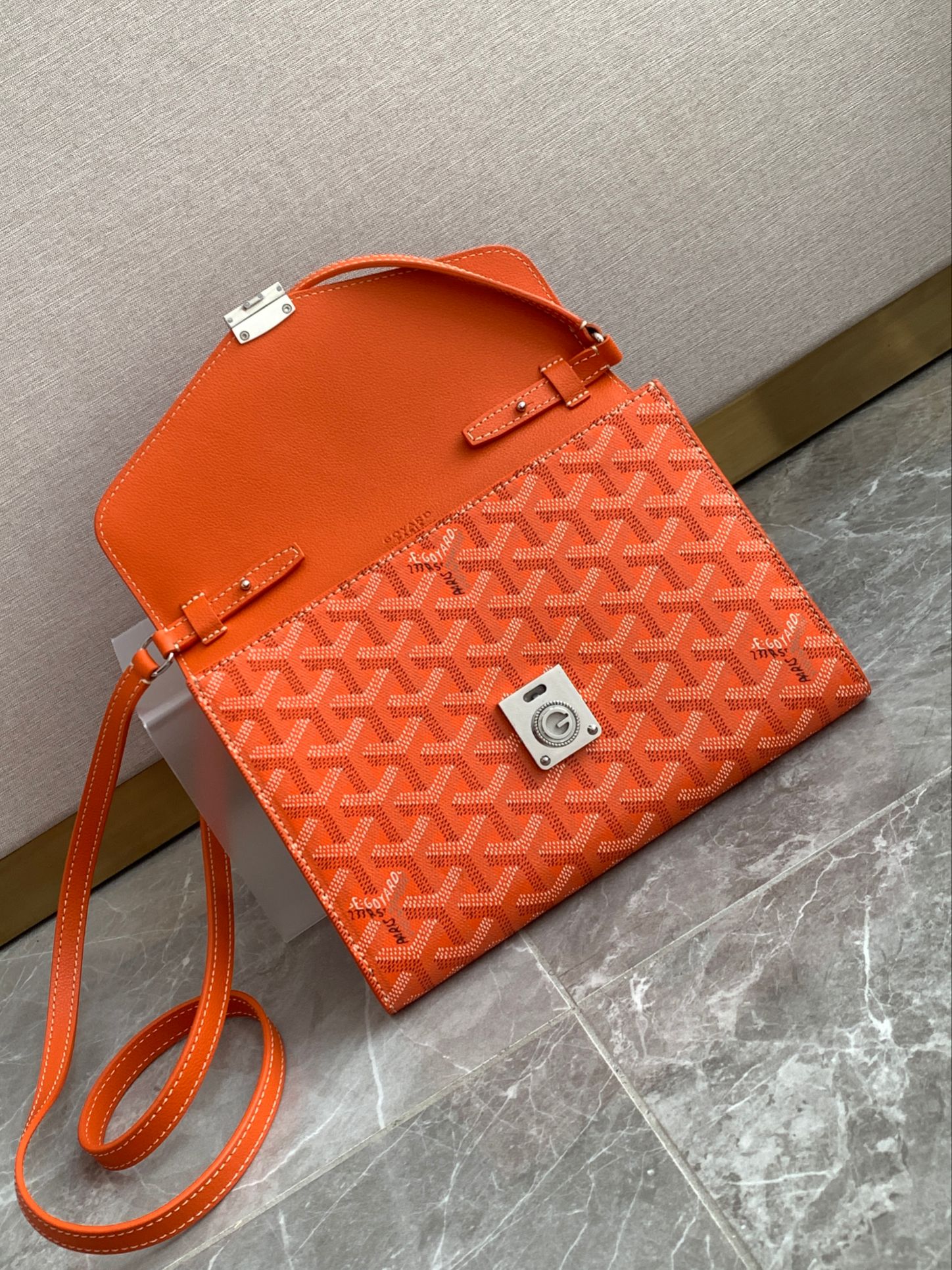 Goyard/Chypre-Pouch-Wallet-21x16cm-Orange/img_004
