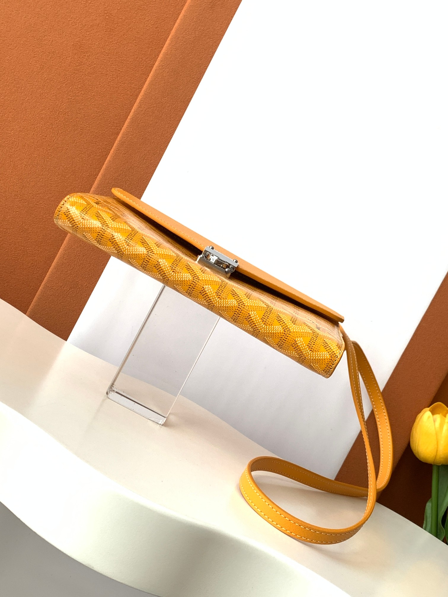 Goyard/Chypre-Pouch-Wallet-21x16cm-Yellow/img_005