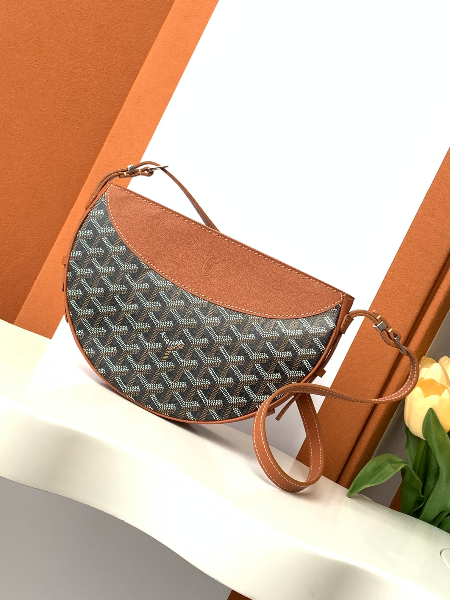 Goyard/HIRONDELLE-25x17cm-Black&Brown/img_009