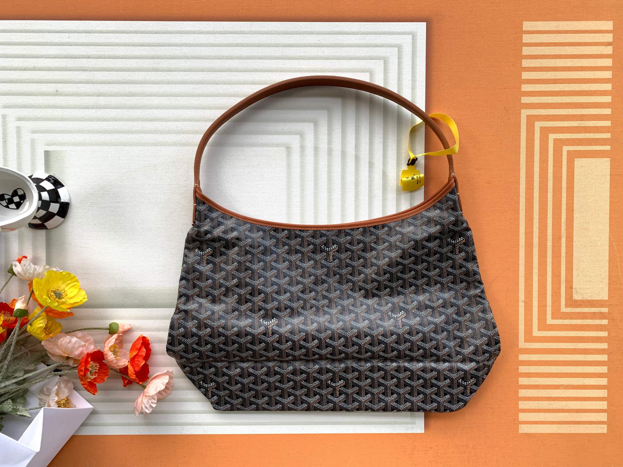 Goyard/Hobo-Red-Heart-27cmx42cm-Black&Brown/img_003