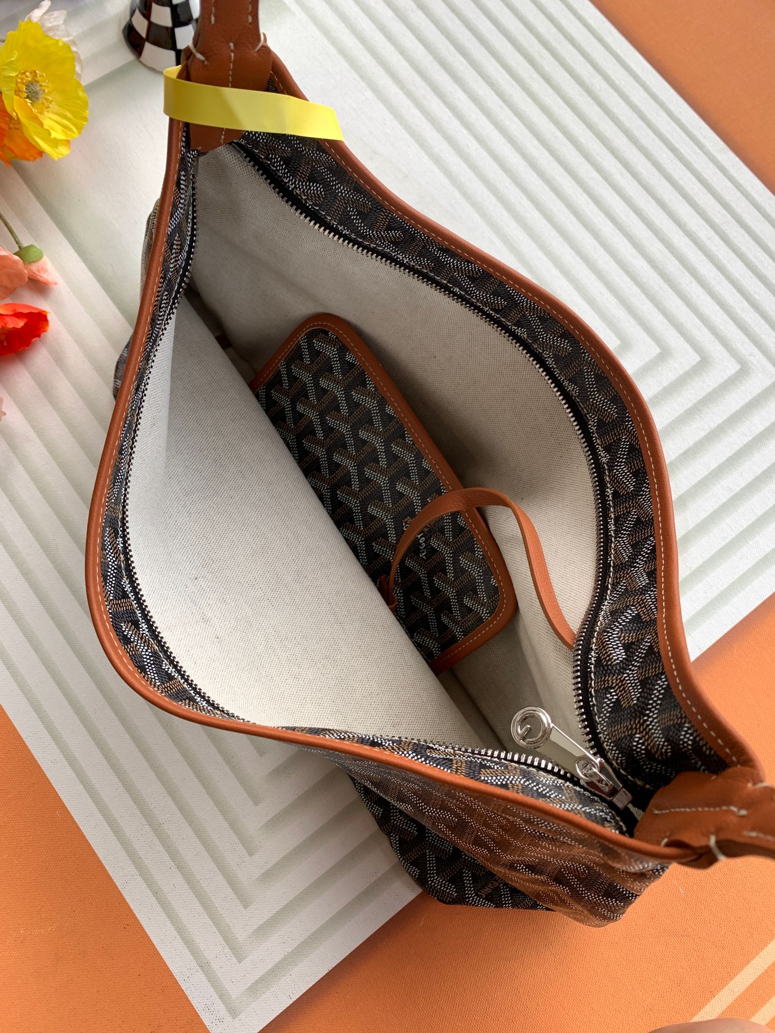 Goyard/Hobo-Red-Heart-27cmx42cm-Black&Brown/img_009