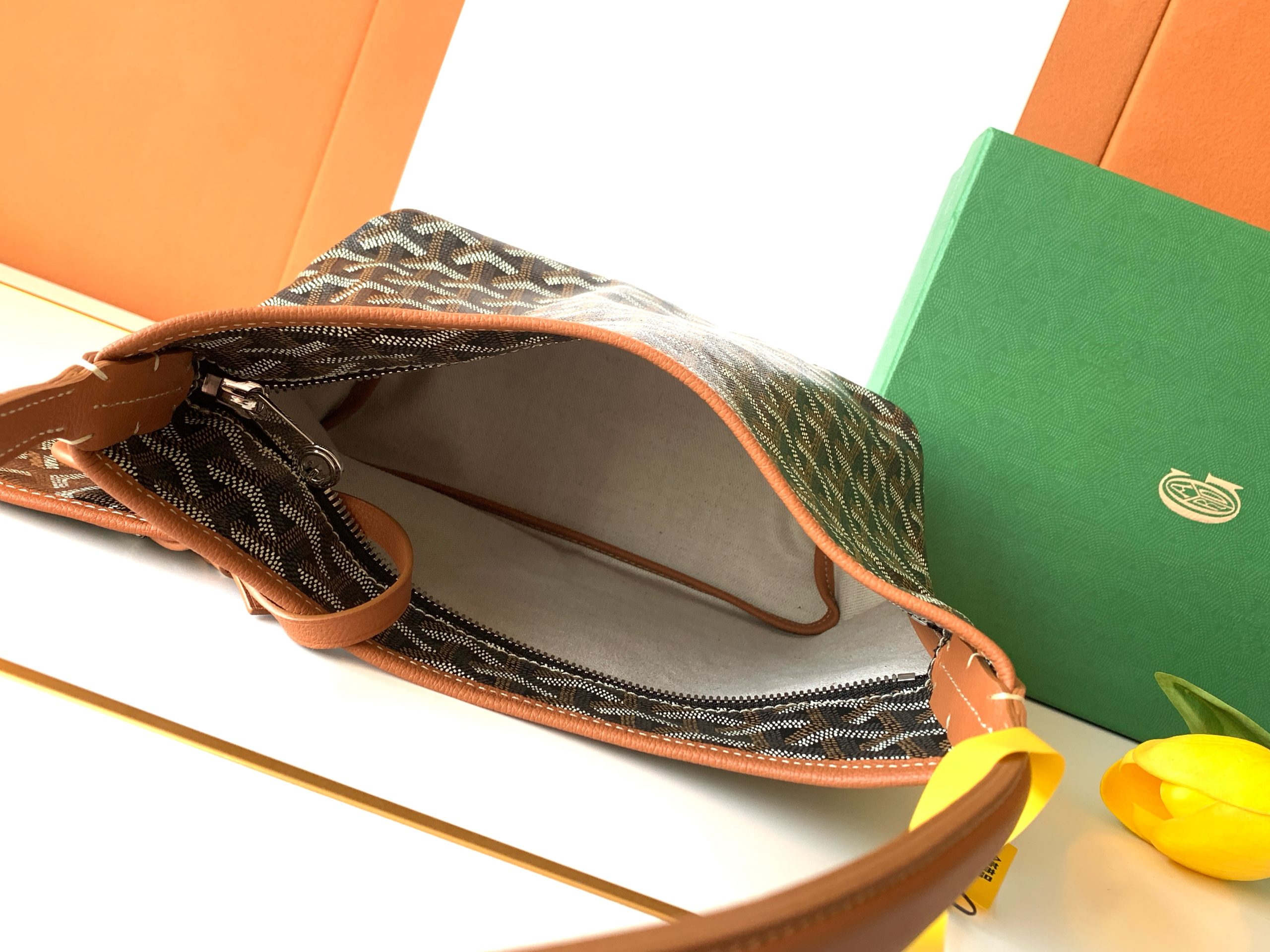 Goyard/Mini-hobo-26×22cm-Black&Brown/img_009