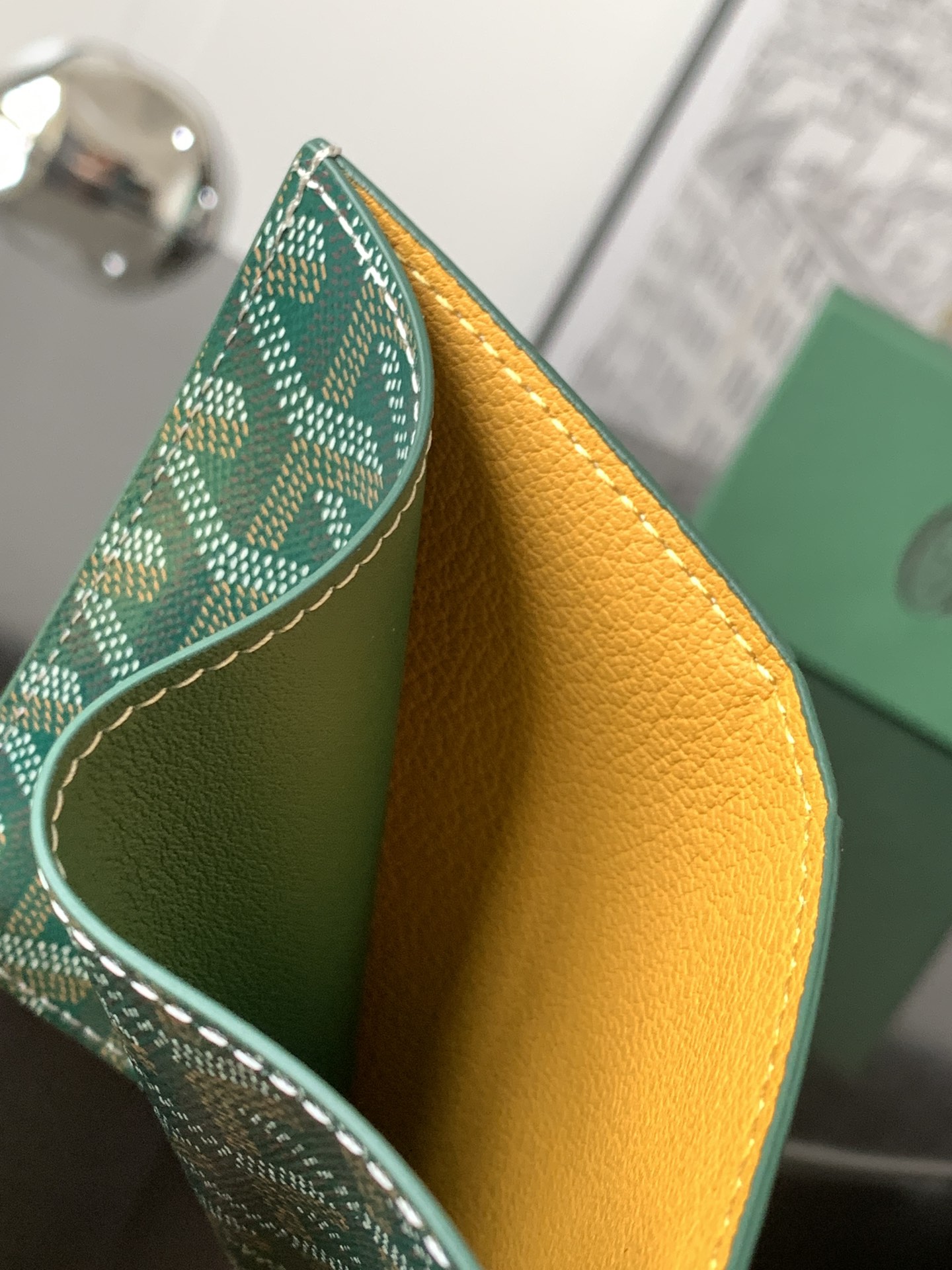 Goyard/SAINT-PIERRE-Card-Holder-11x1.5cm-Green/img_005