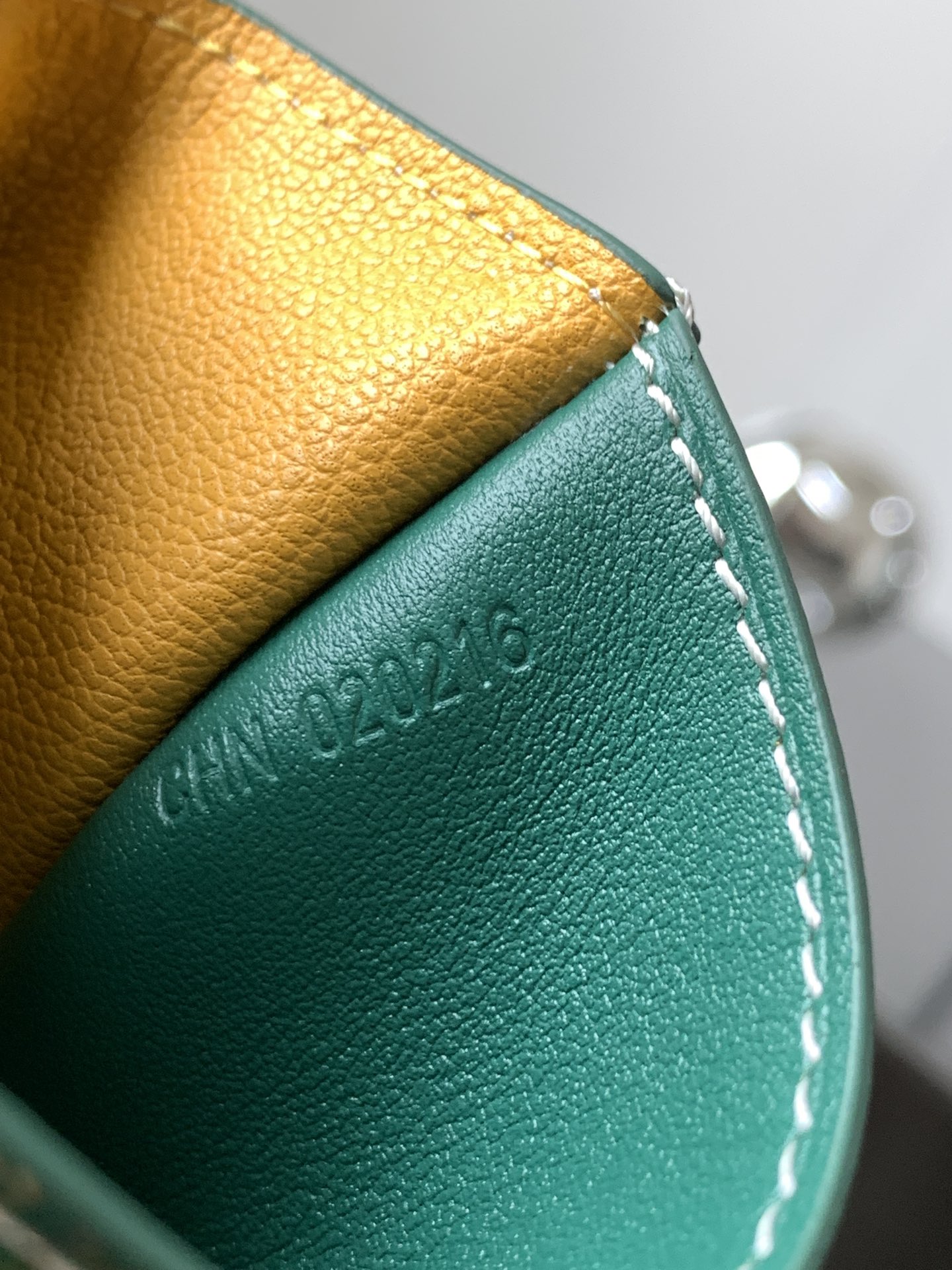 Goyard/SAINT-PIERRE-Card-Holder-11x1.5cm-Green/img_006