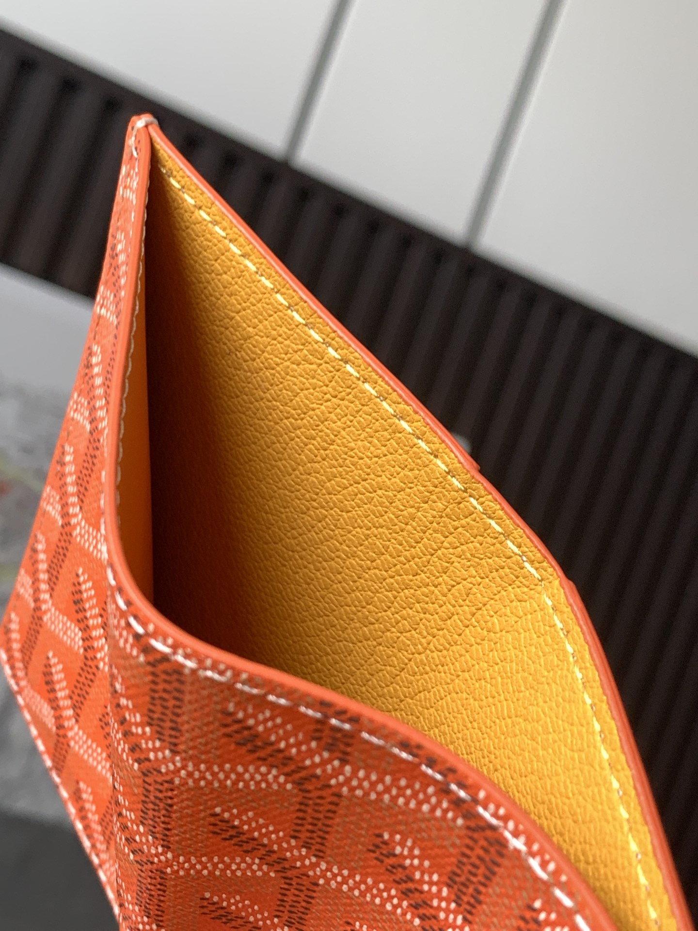 Goyard/SAINT-PIERRE-Card-Holder-11x1.5cm-Orange/img_005