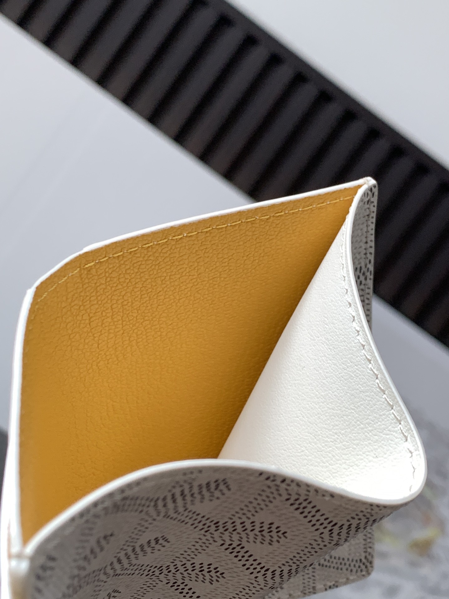 Goyard/SAINT-PIERRE-Card-Holder-11x1.5cm-White/img_005