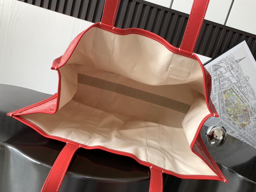 Goyard/VILLETTE-Tote-45x32cm-Red/img_007