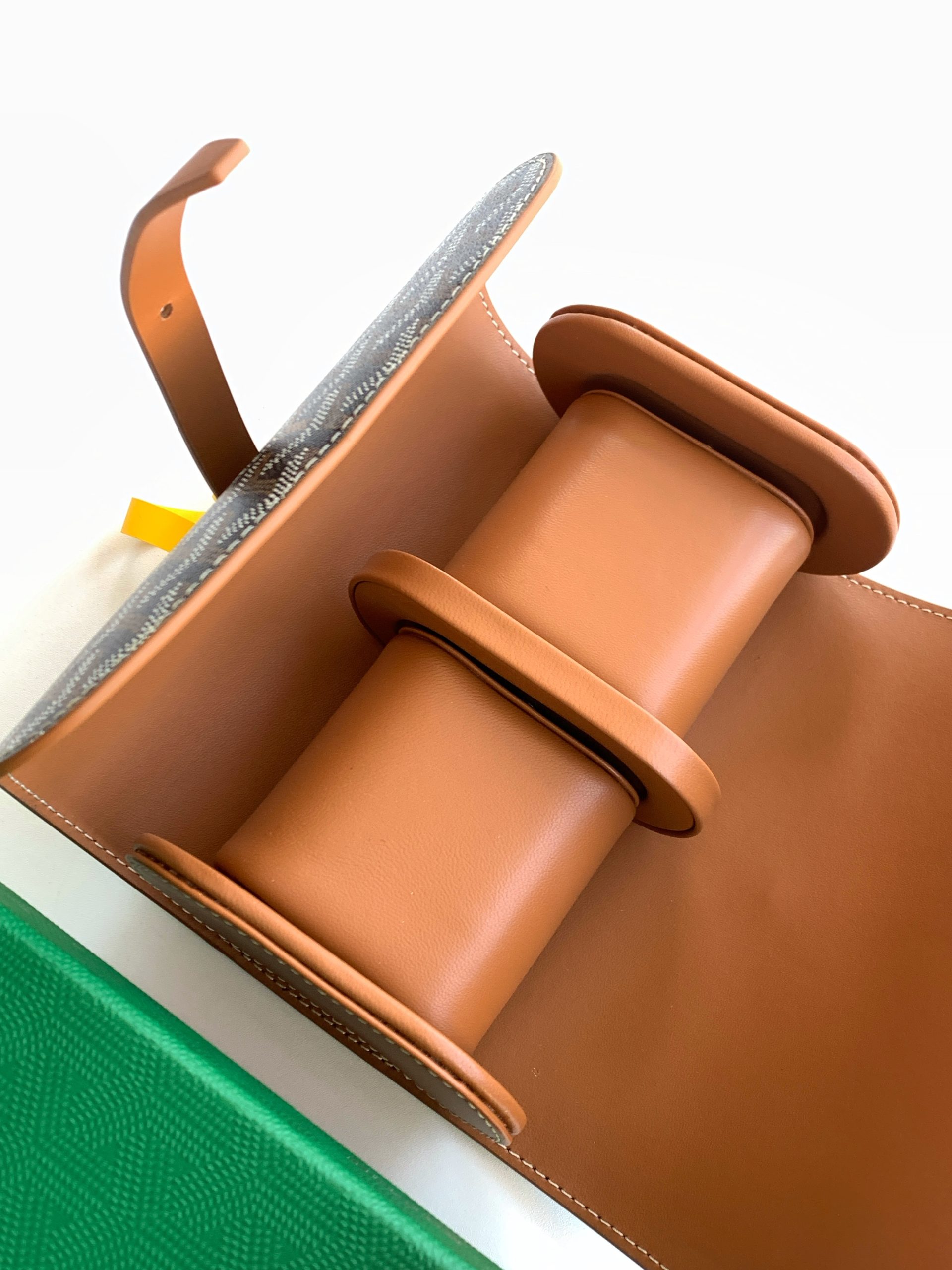 Goyard/VOYAGE-DOUBLE-Watches-box-16x10.5cm-Black&Brown/img_009