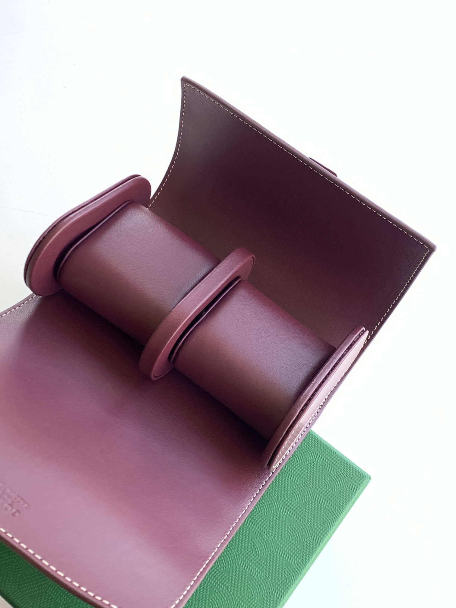 Goyard/VOYAGE-DOUBLE-Watches-box-16x10.5cm-Burgundy/img_008