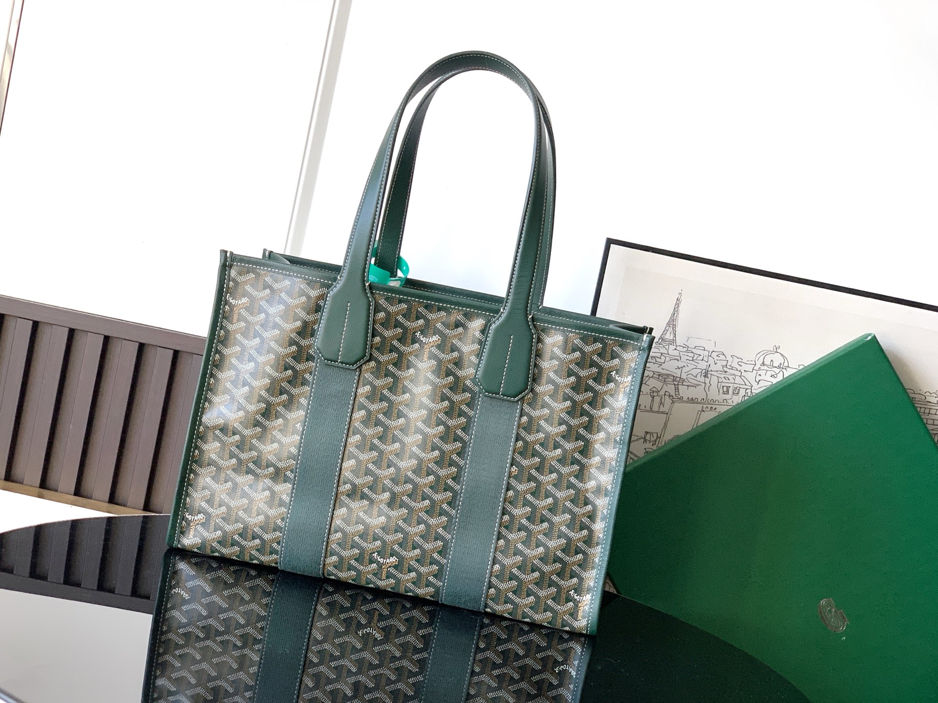 Goyard/Villette-Tote-39x27cm-JungleGreen/img_003