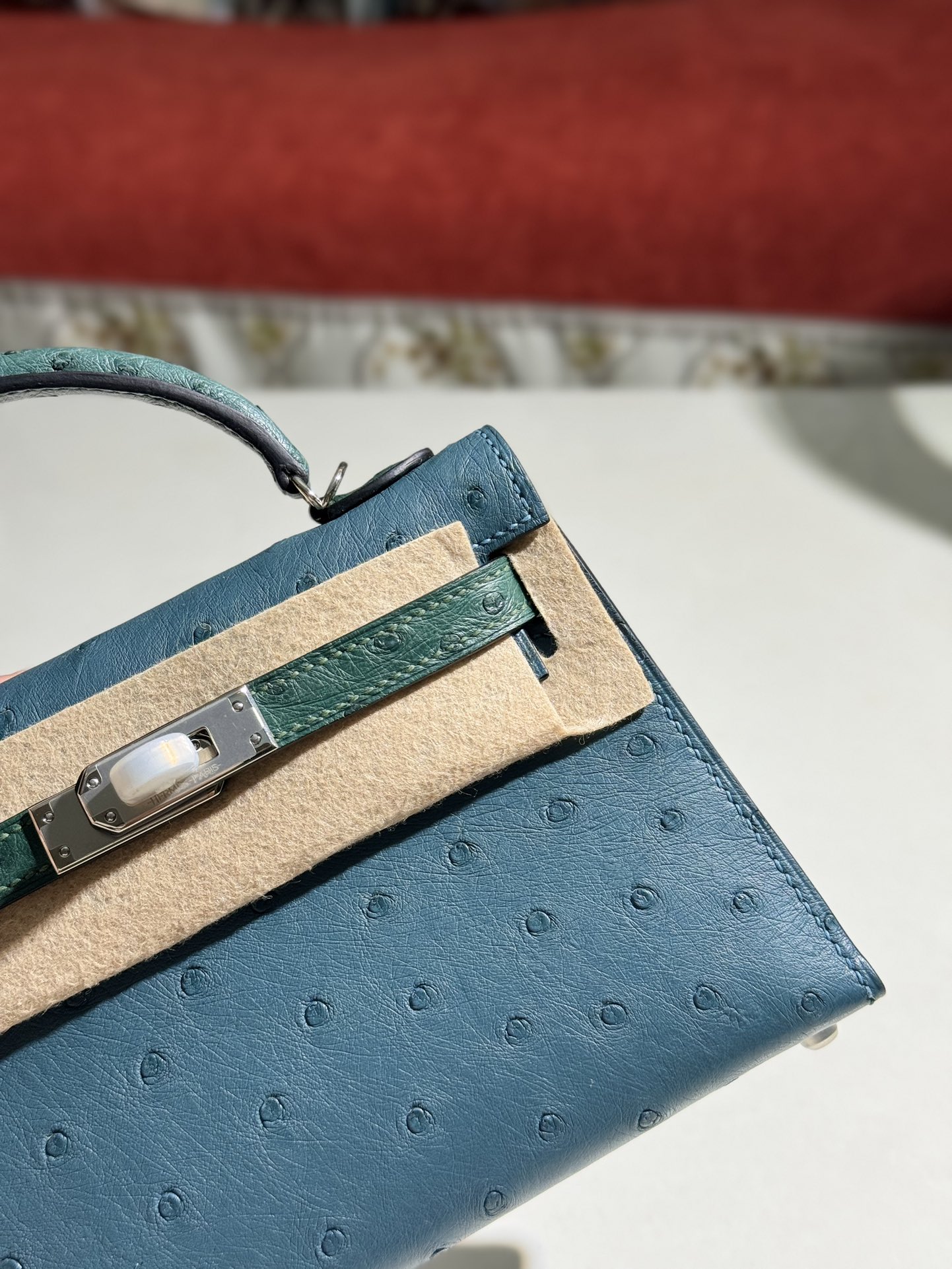 Kelly/Mini-Kelly-Ostrich-JeanBlue&Green/img_003