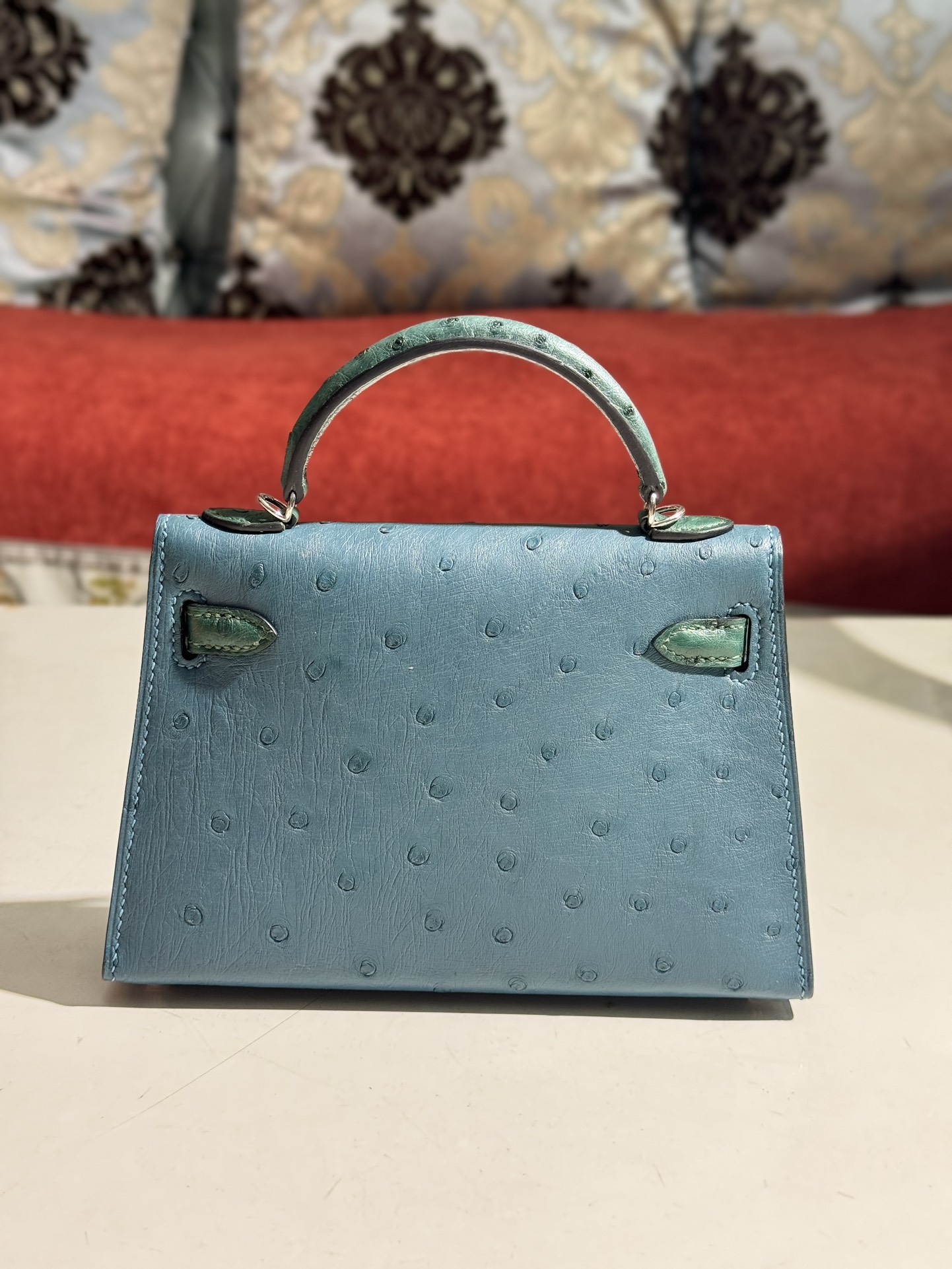 Kelly/Mini-Kelly-Ostrich-JeanBlue&Green/img_004